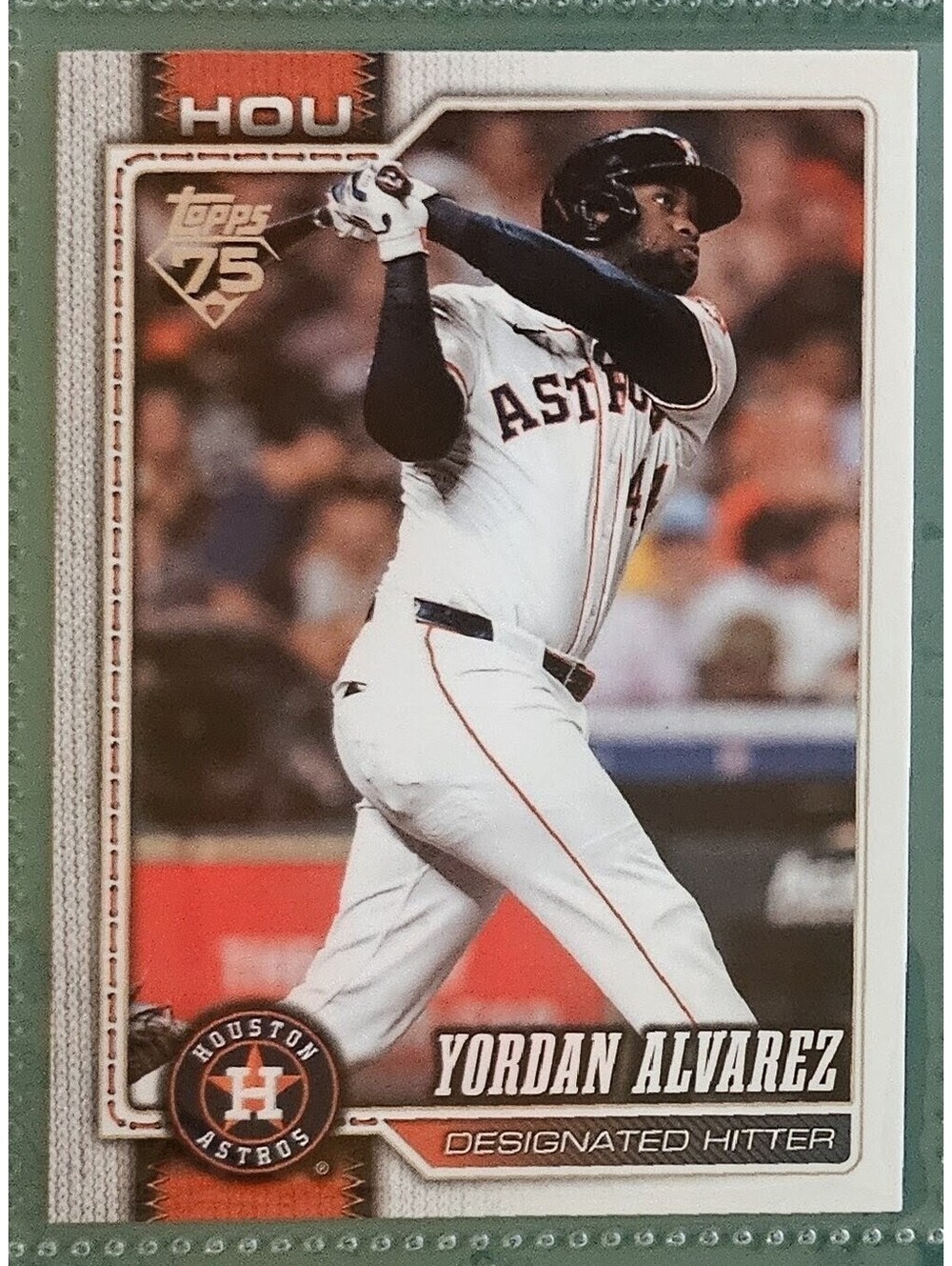 2026 Topps Baseball Yordan Alvarez #468 - Houston Astros